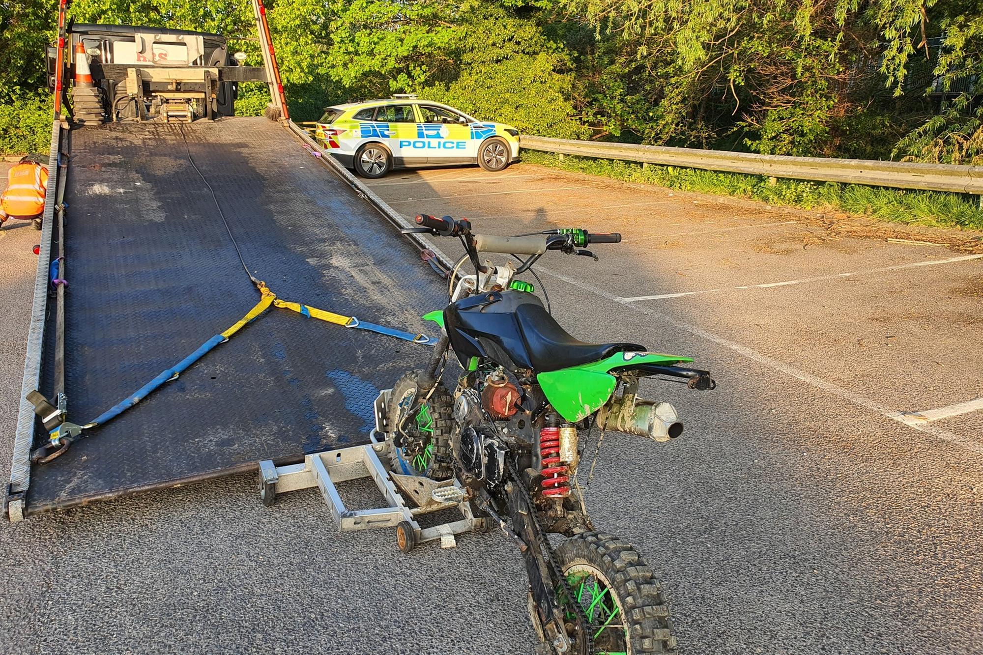 Police seize off-road bike in Uckfield following reports of 'anti ...