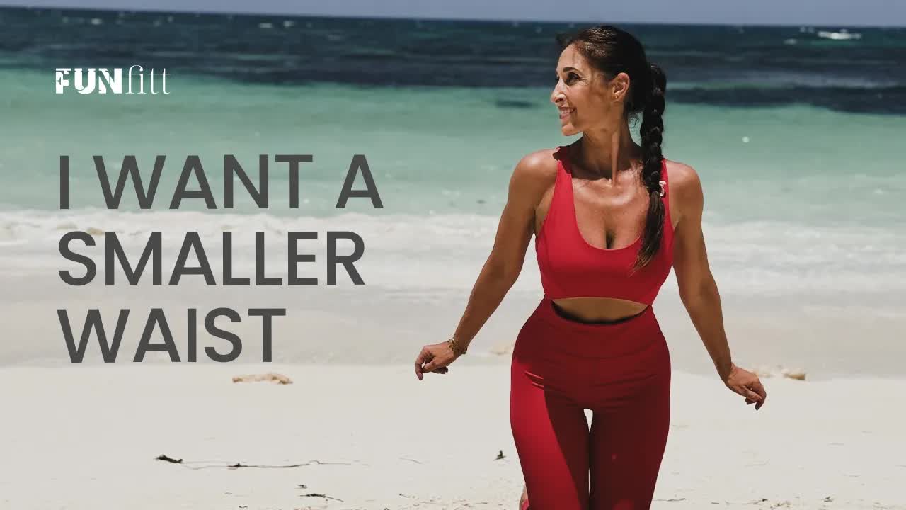 I want a smaller waist 🔥 10-minute routine to define your obliques at home