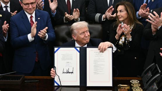 Trump signs bill to end record shutdown over immigration enforcement