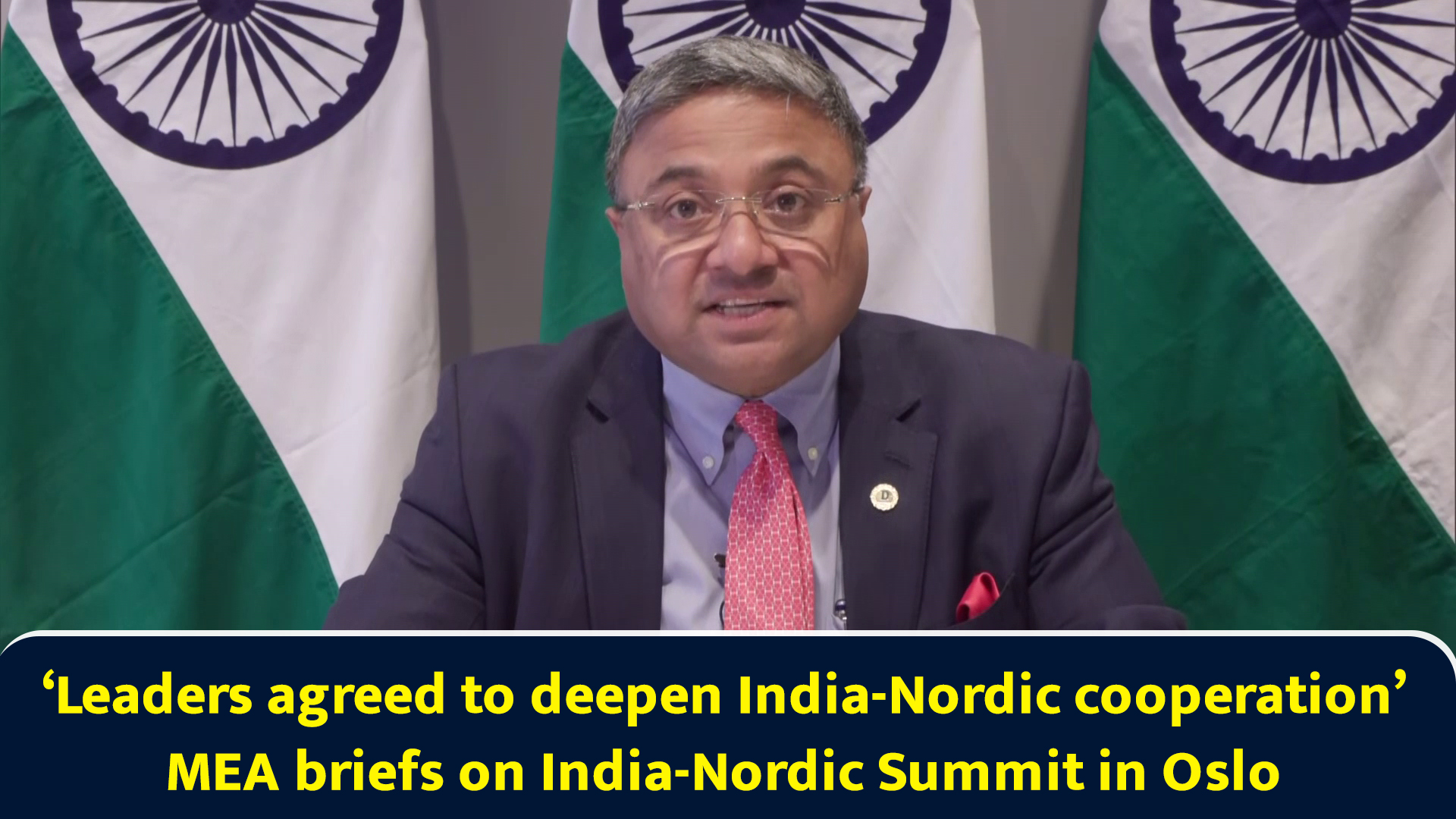 Leaders agreed to deepen India-Nordic cooperation MEA briefs on India ...