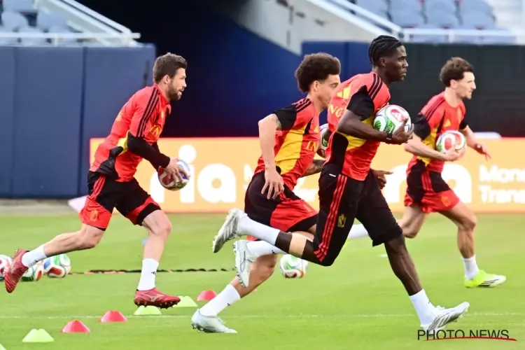 Une mauvaise nouvelle pour les Diables Rouges ? Un cadre est incertain ...