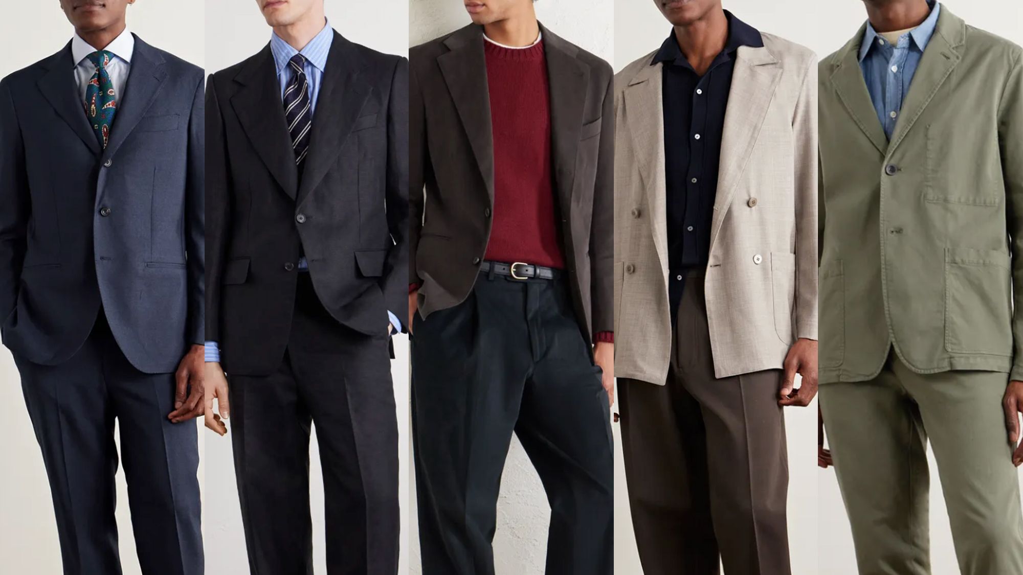 5 elite suits for every type of summer occasion