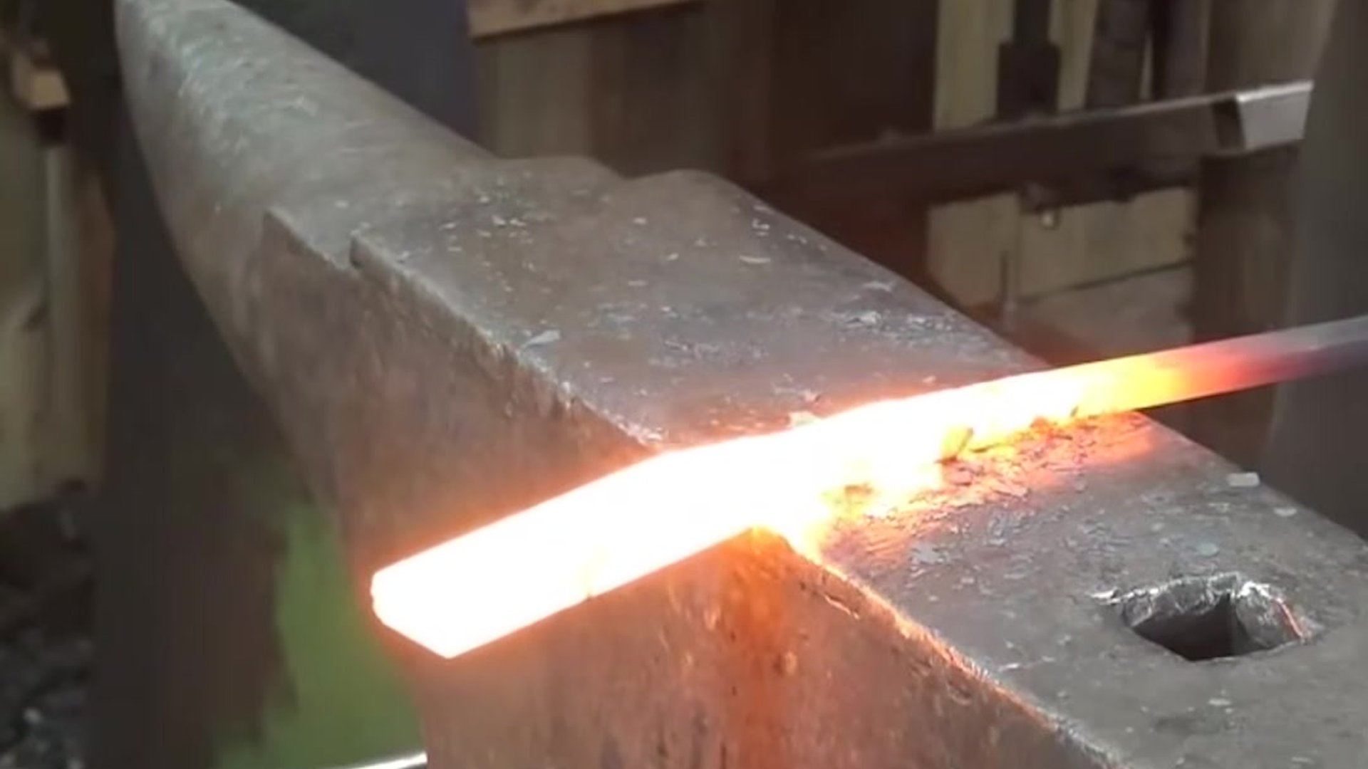Spring butcher tool forging