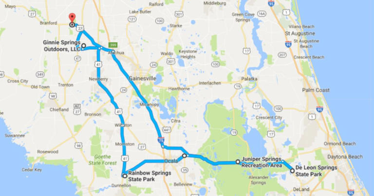 This weekend roadtrip takes you to Florida's most beautiful springs