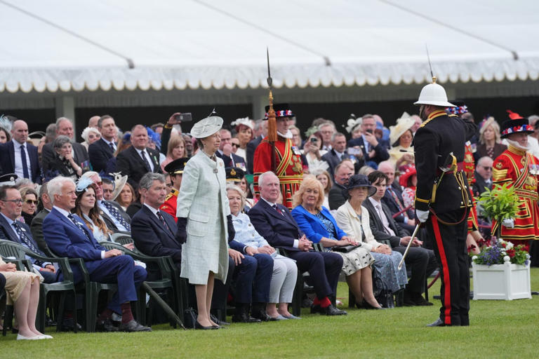 Princess Anne hosts the final Buckingham Palace garden party of 2026