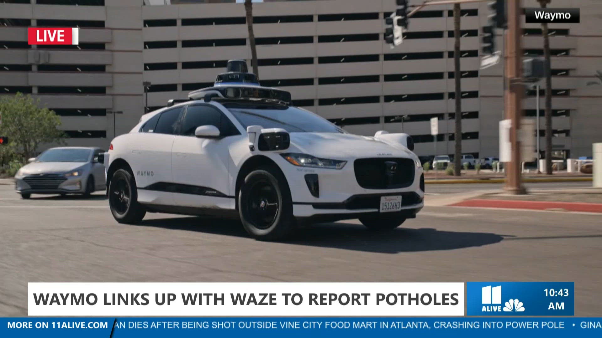 Waymo pilot program targets Atlanta potholes