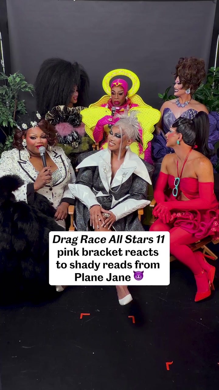 'Drag Race All Stars 11' pink bracket reacts to shady reads from Plane Jane