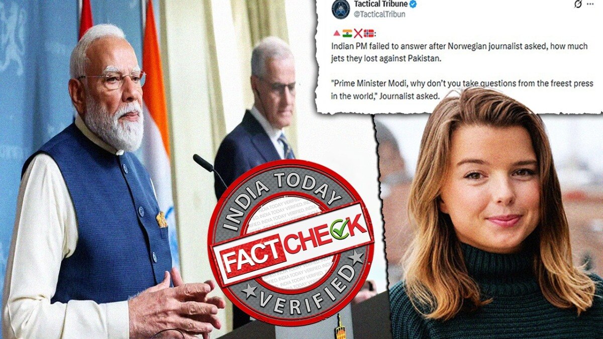 Fact check: Pak accounts falsely claim Modi ducked questions on downed Indian jets