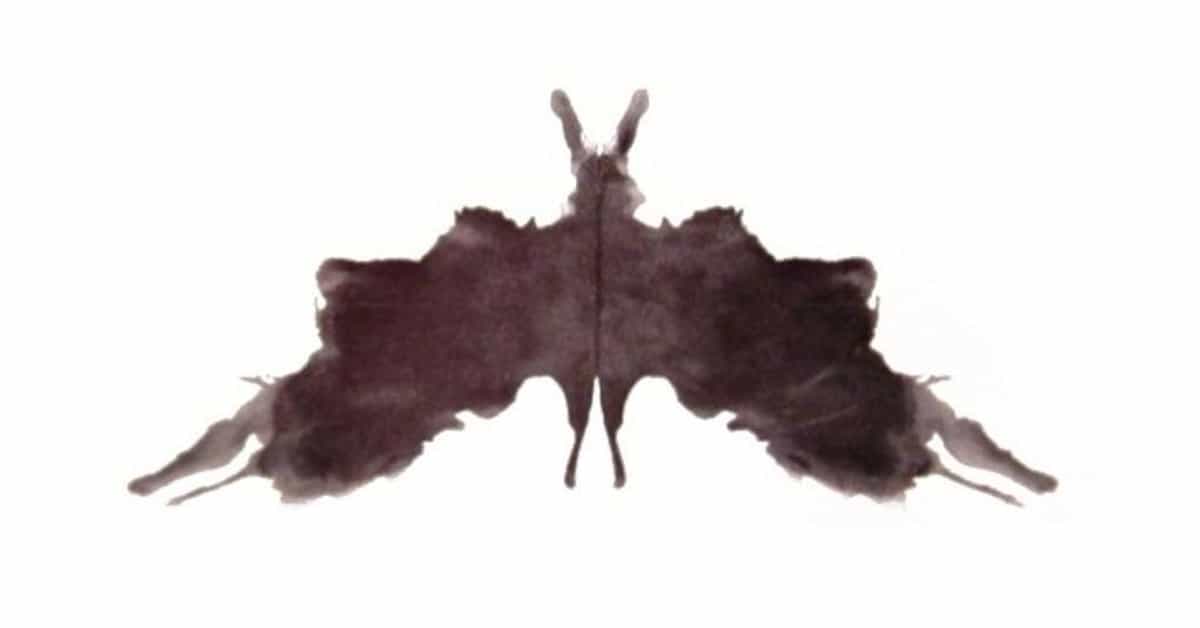22 Rorschach inkblots and how you are supposed to see them
