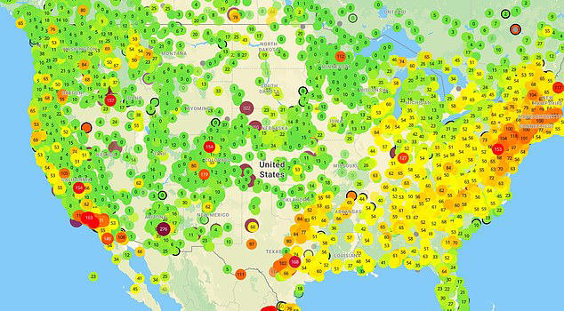 Health warnings issued for millions as lung-penetrating toxins fill the air