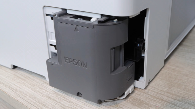 What does the Epson maintenance box do & can you reuse one once it's full?