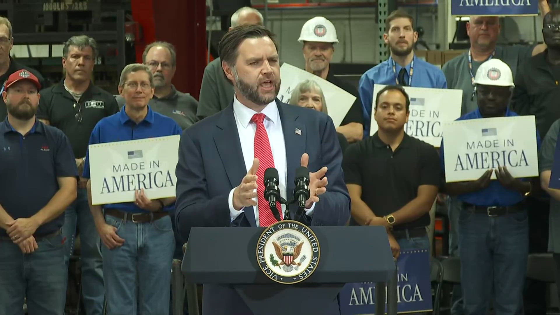 Vice President Vance visits Kansas City