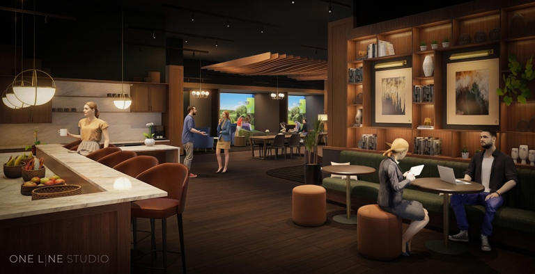New offices with golf simulators are coming to Denver
