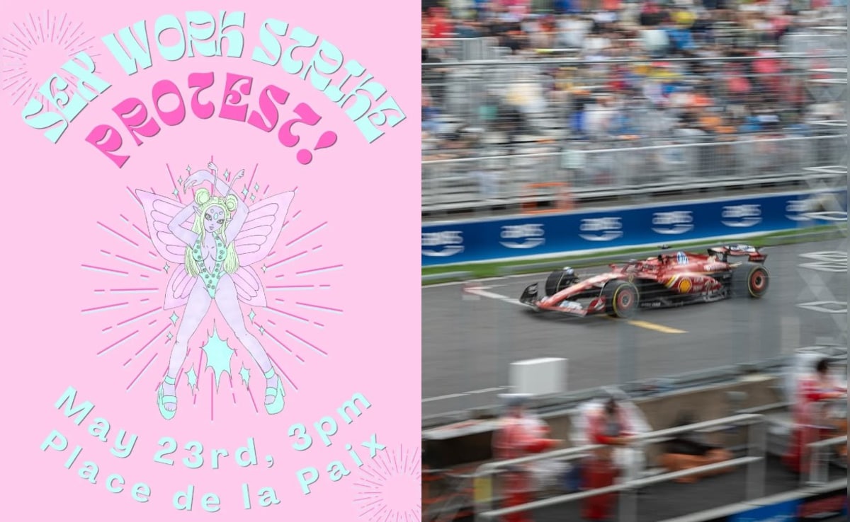 F1 weekend in Montreal sees protests from sex workers
