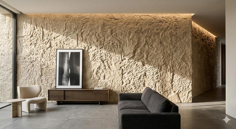 Boring walls are out! 3 fun textured wall designs that create the ...