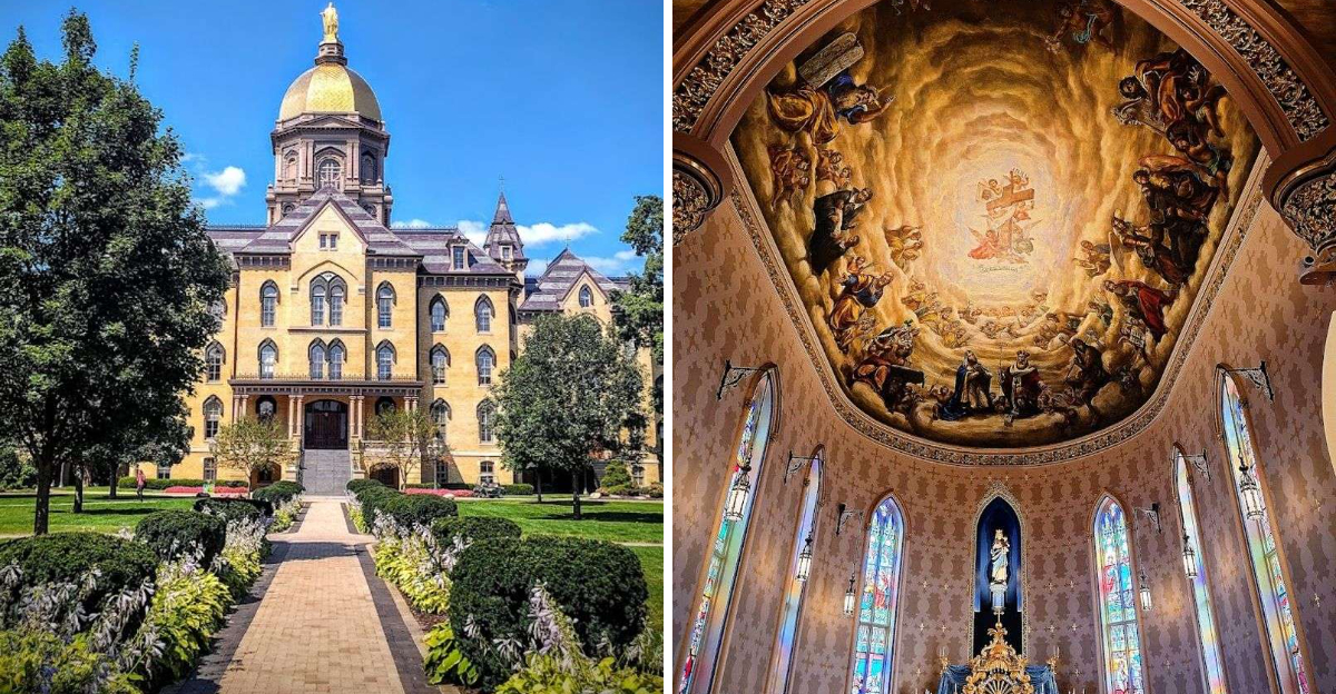 This breathtaking Indiana church hides secret masterpiece art sourced ...