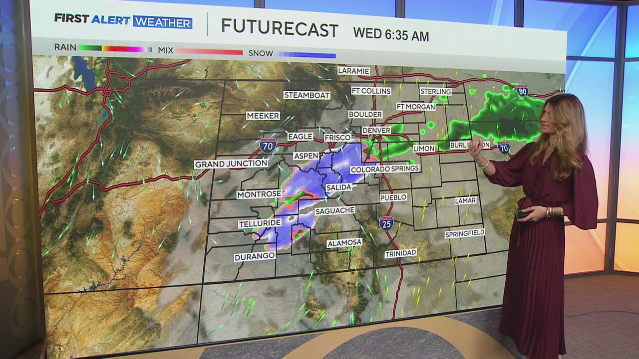 Another cool day across Colorado with rain chances for Denver and some ...