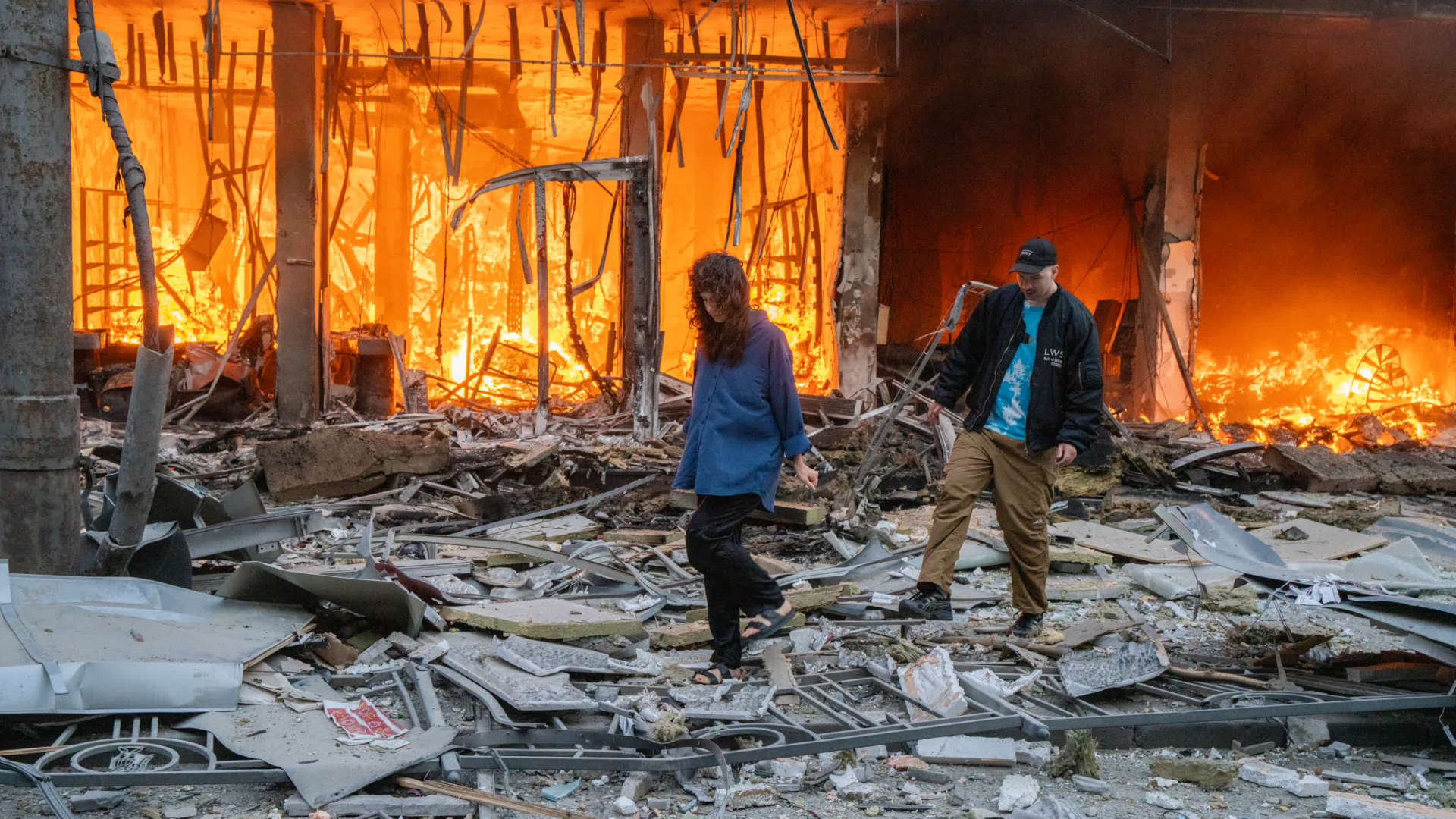 Russia launches massive missile and drone attack on Kyiv
