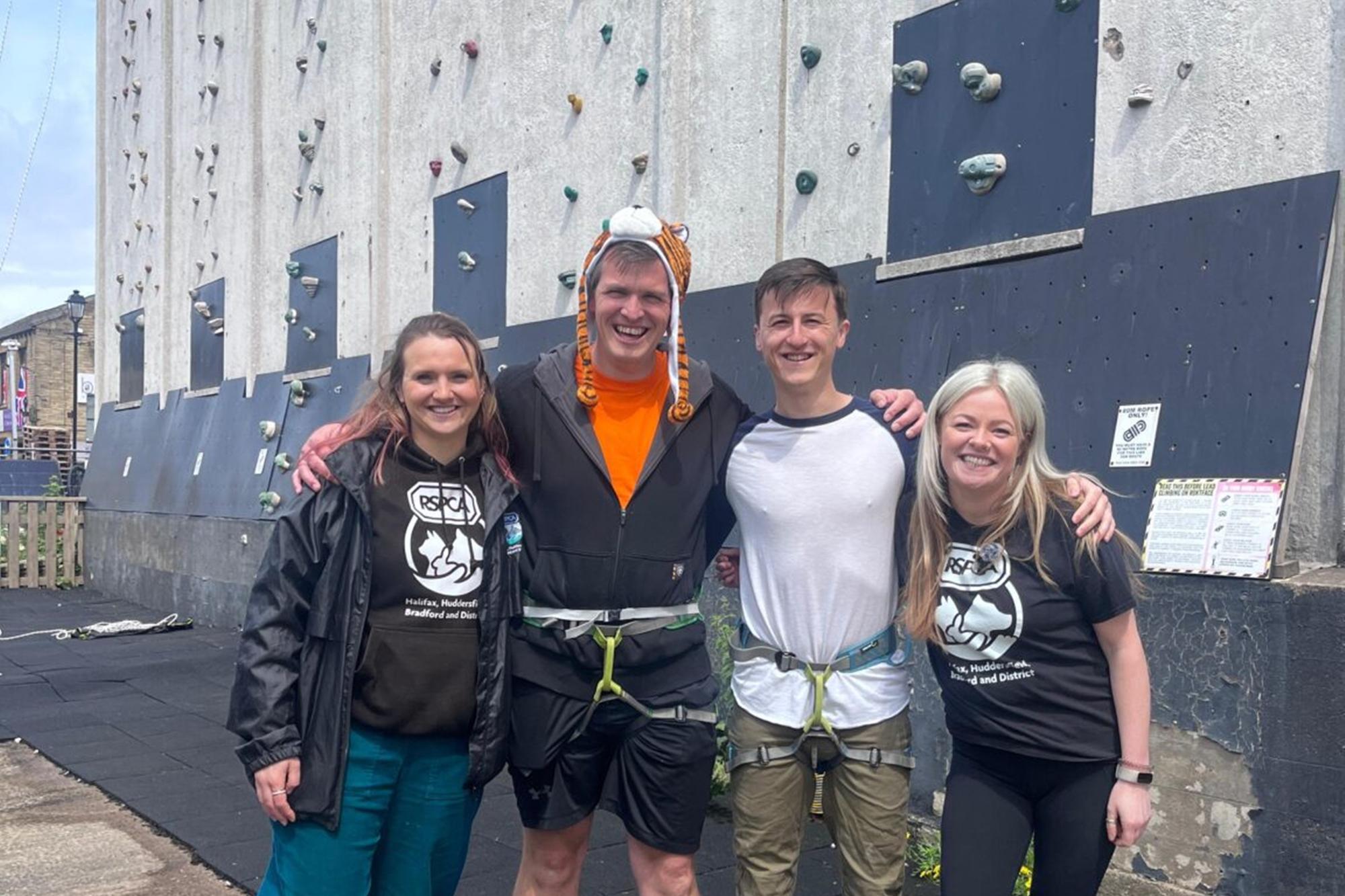 RSPCA hosts epic climbing challenge in Brighouse on one of the UK’s ...