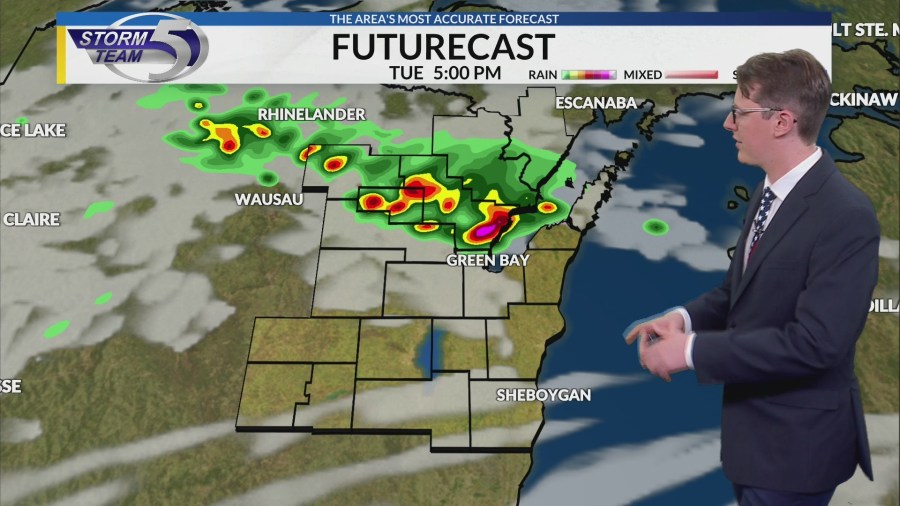 Memorial Day warmth continues with a chance for spotty showers