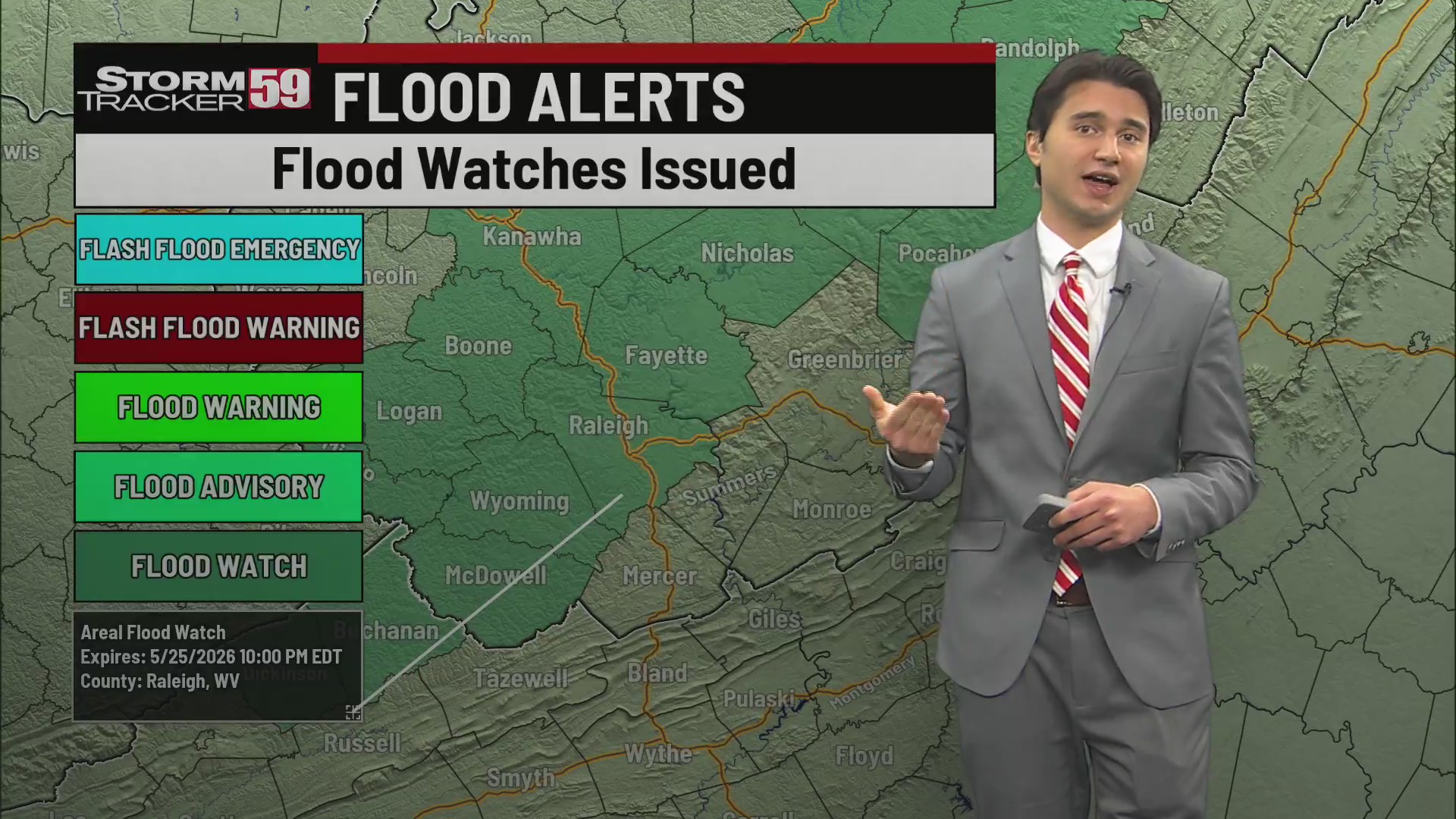 Flooding risk continues for the next few days