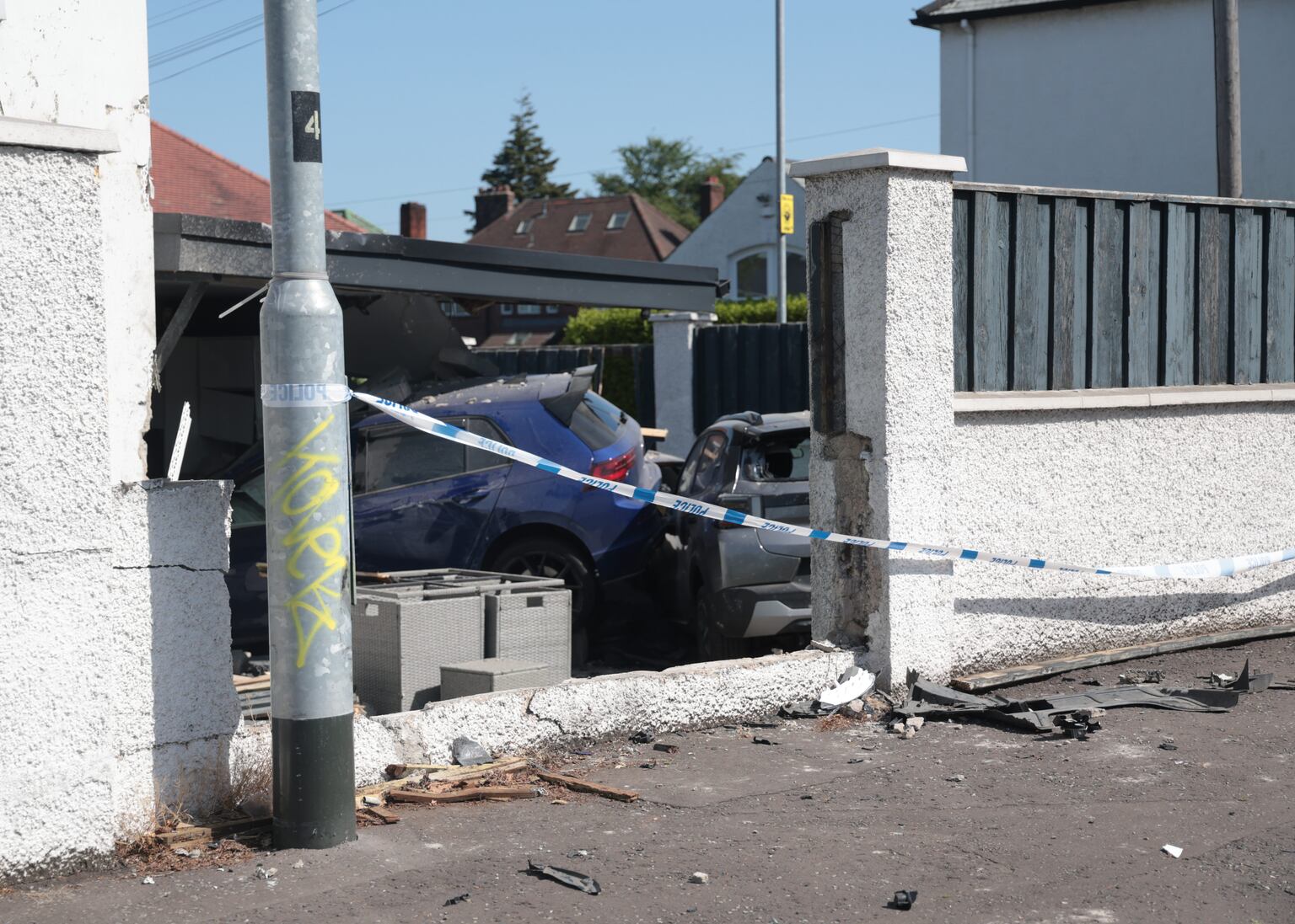Significant damage caused to assisted living facility after car smashes ...