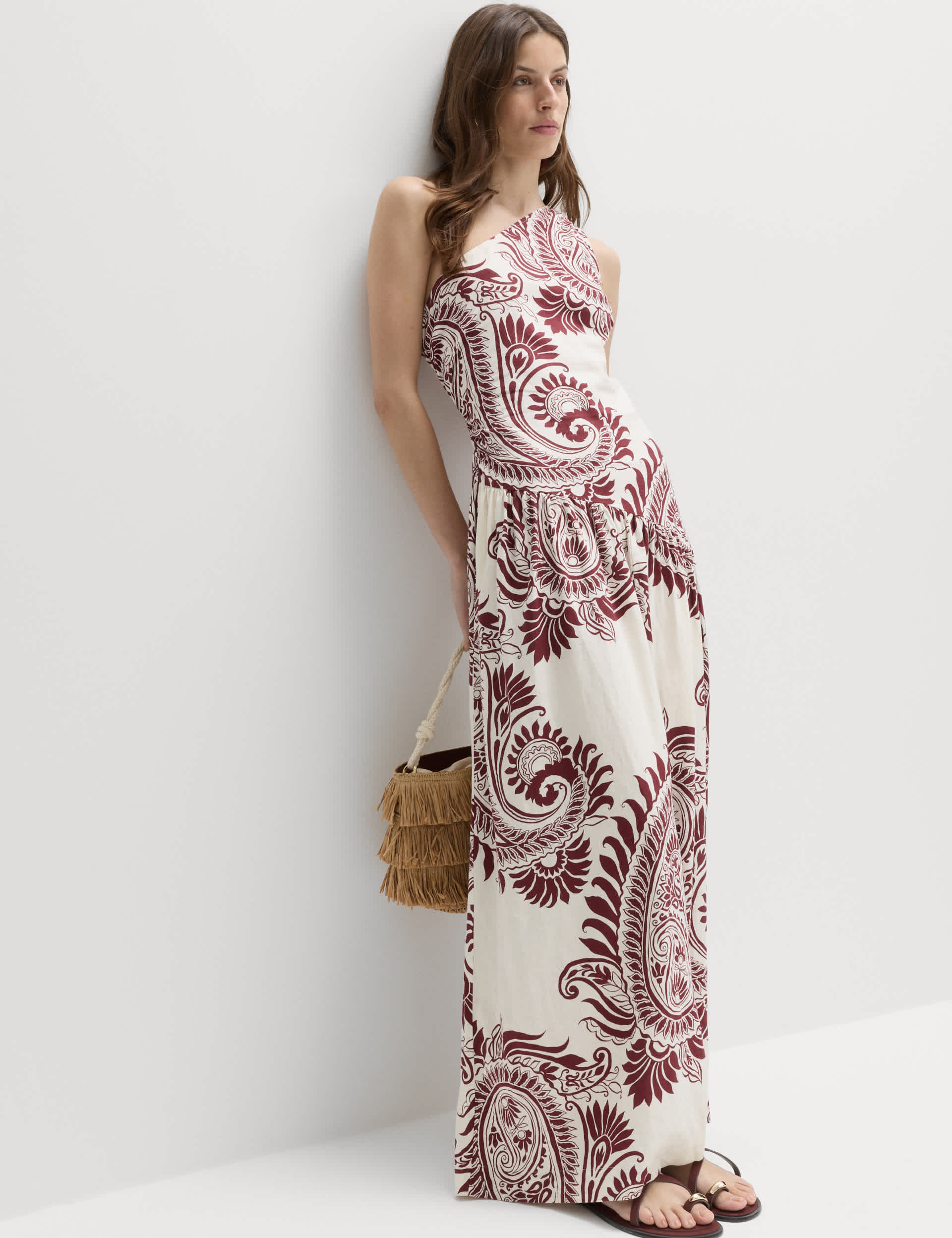 maxi dress with mesh stomach Kenneth Cole