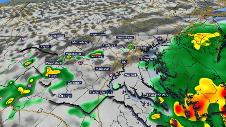 Showers and storms still possible for Memorial Day