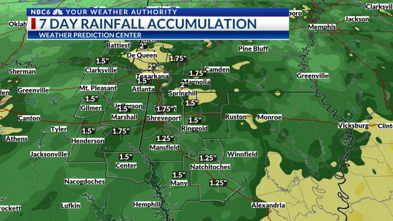 A warm and mostly dry Memorial Day, storms in the forecast this week