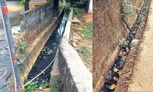 Kundapur: No underground drainage connection for this ward
