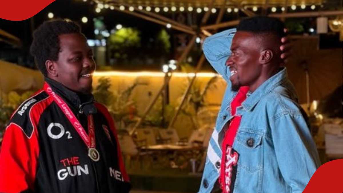 George Ruto hangs out with Arsenal die hard fan Useful Idioty ...