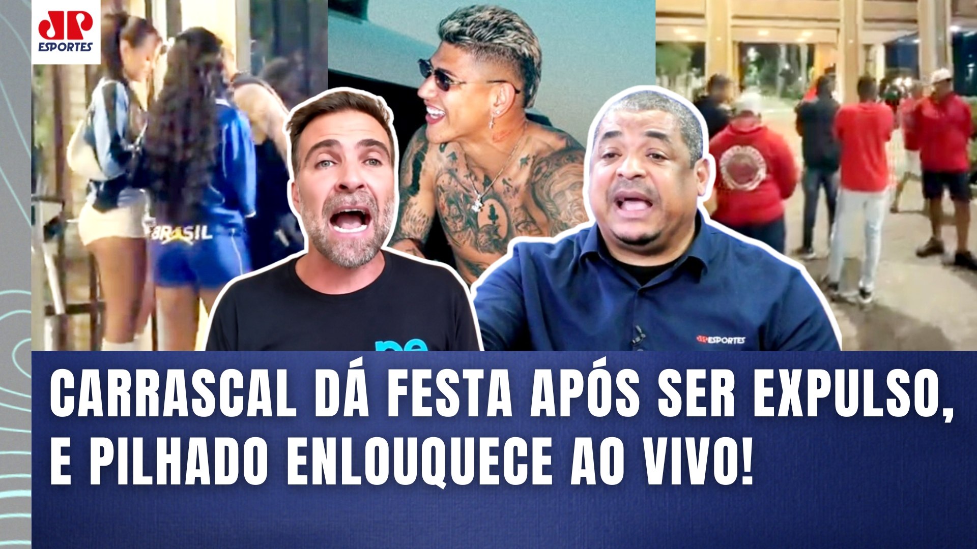 Meu Deus! Pilhado surta com festa de Carrascal após ser expulso em ...