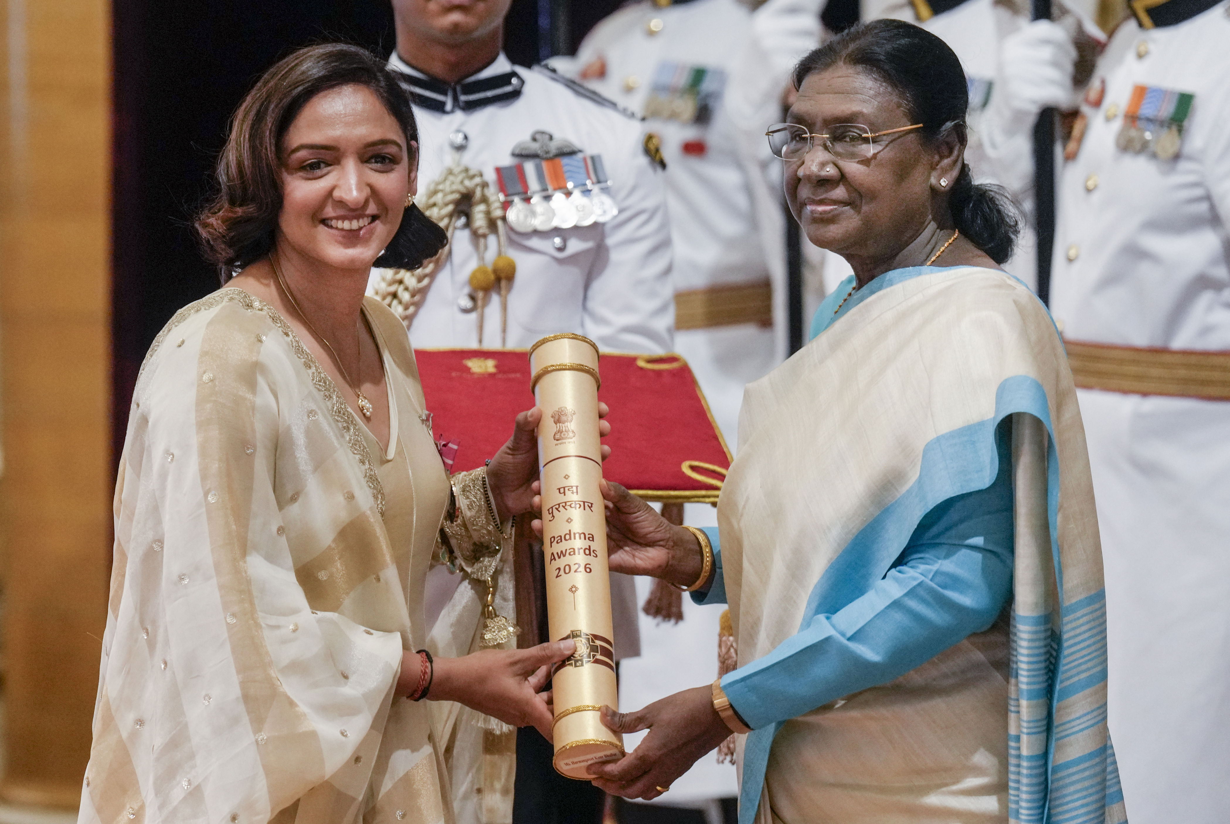 President confers 66 Padma awards; actor Dharmendra, violinist N Rajam ...