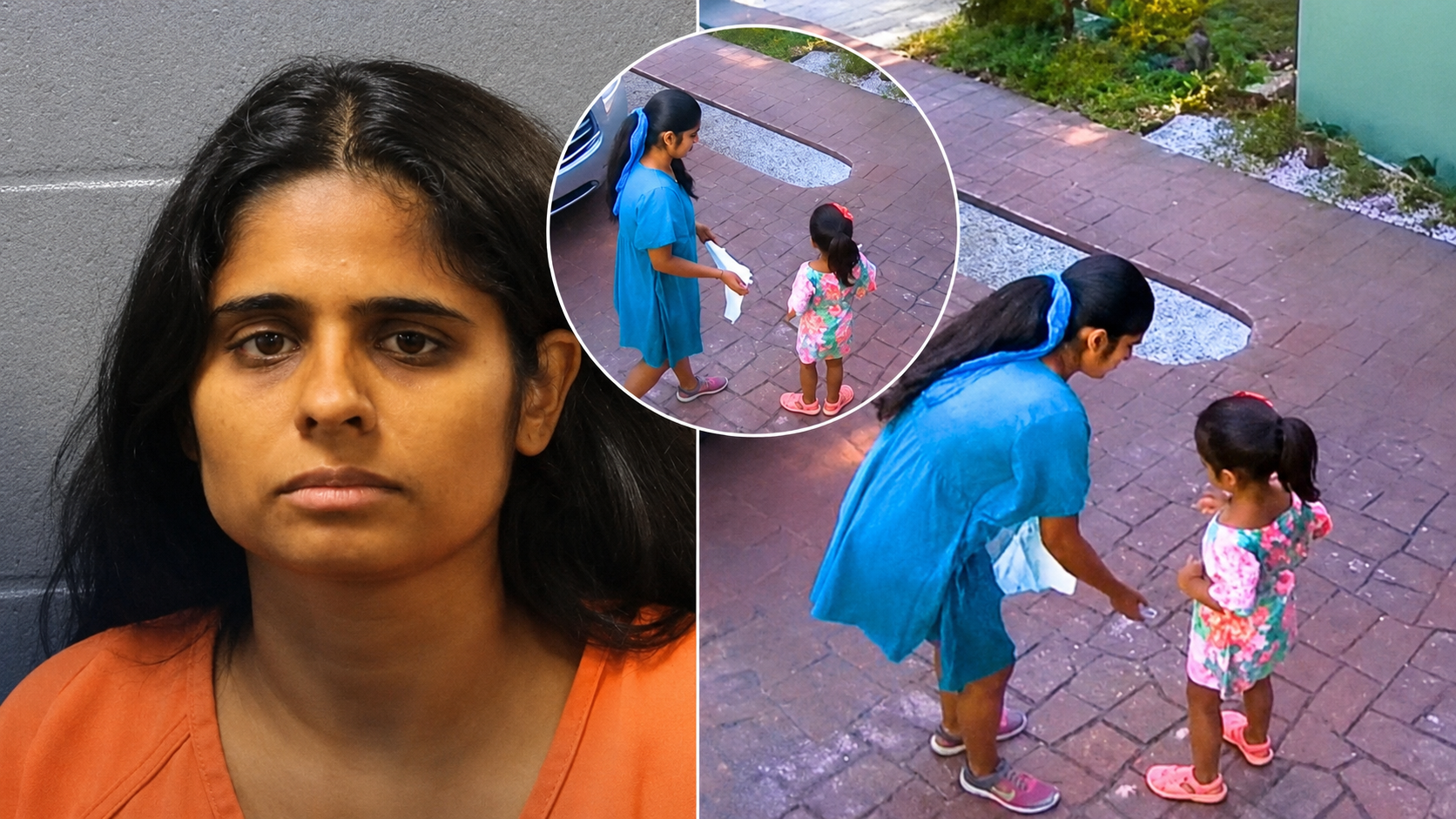 The pediatrician caught on camera before her daughter died
