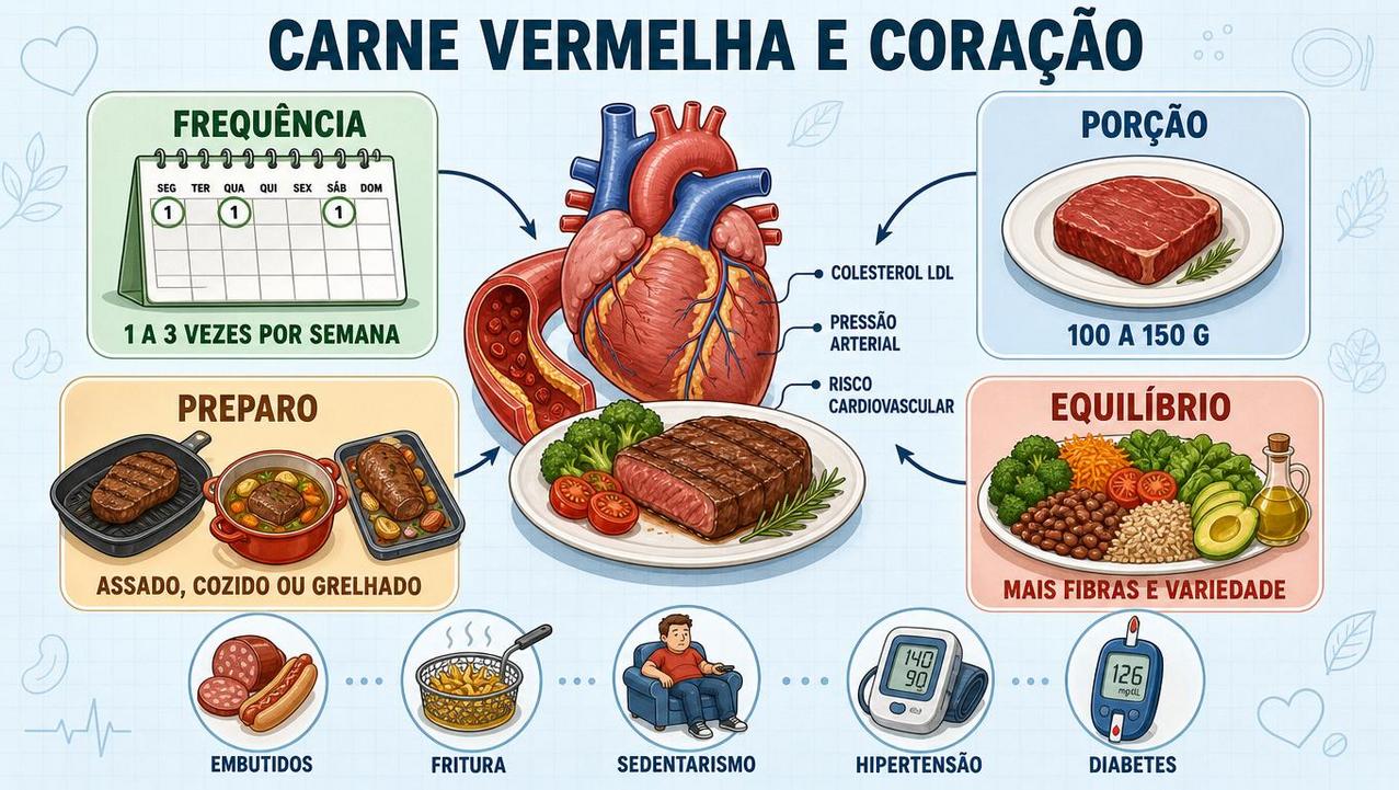 Quantas vezes por semana é saudável comer carne vermelha para não ...