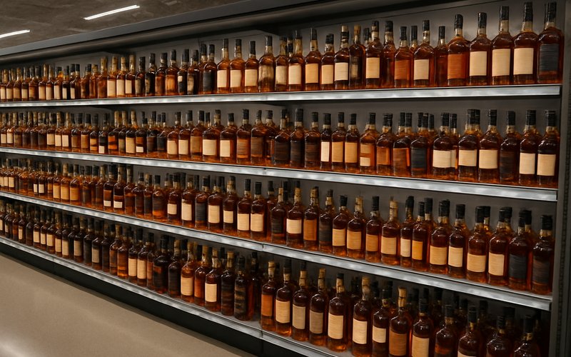 Walmart's best selling whiskeys