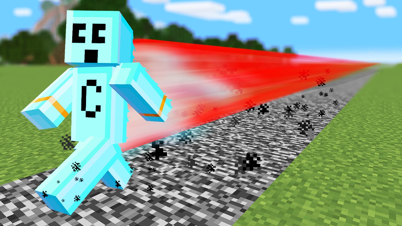 Turning every object I touch into indestructible Minecraft bedrock blocks