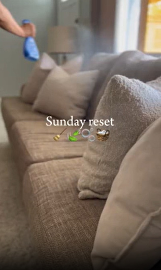 Sunday reset routine to clear your mind and space
