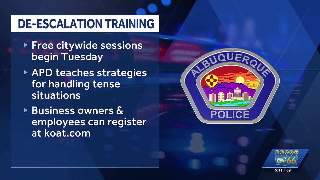 APD deescalation training