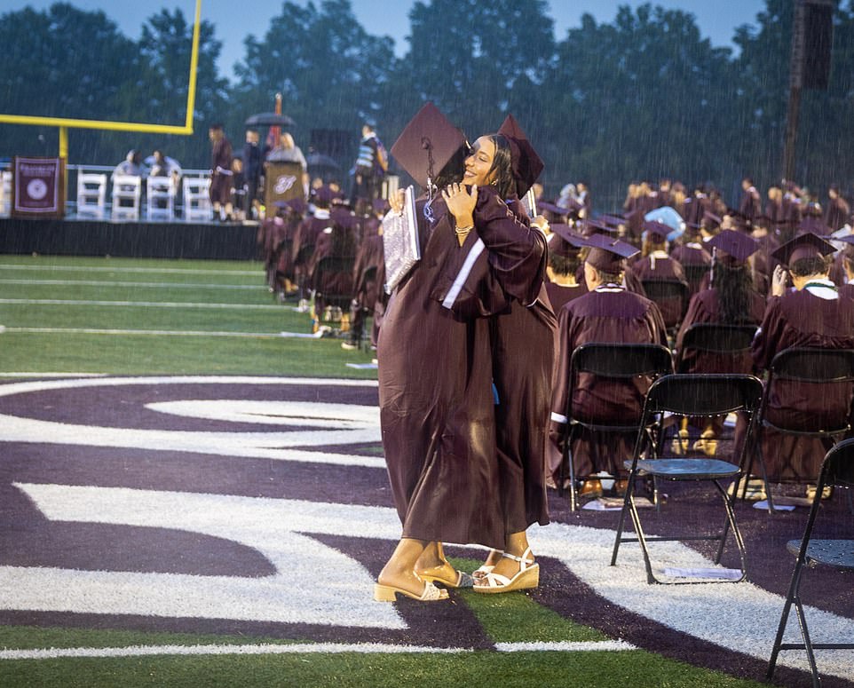 Families furious after students forced to walk at graduation in ...