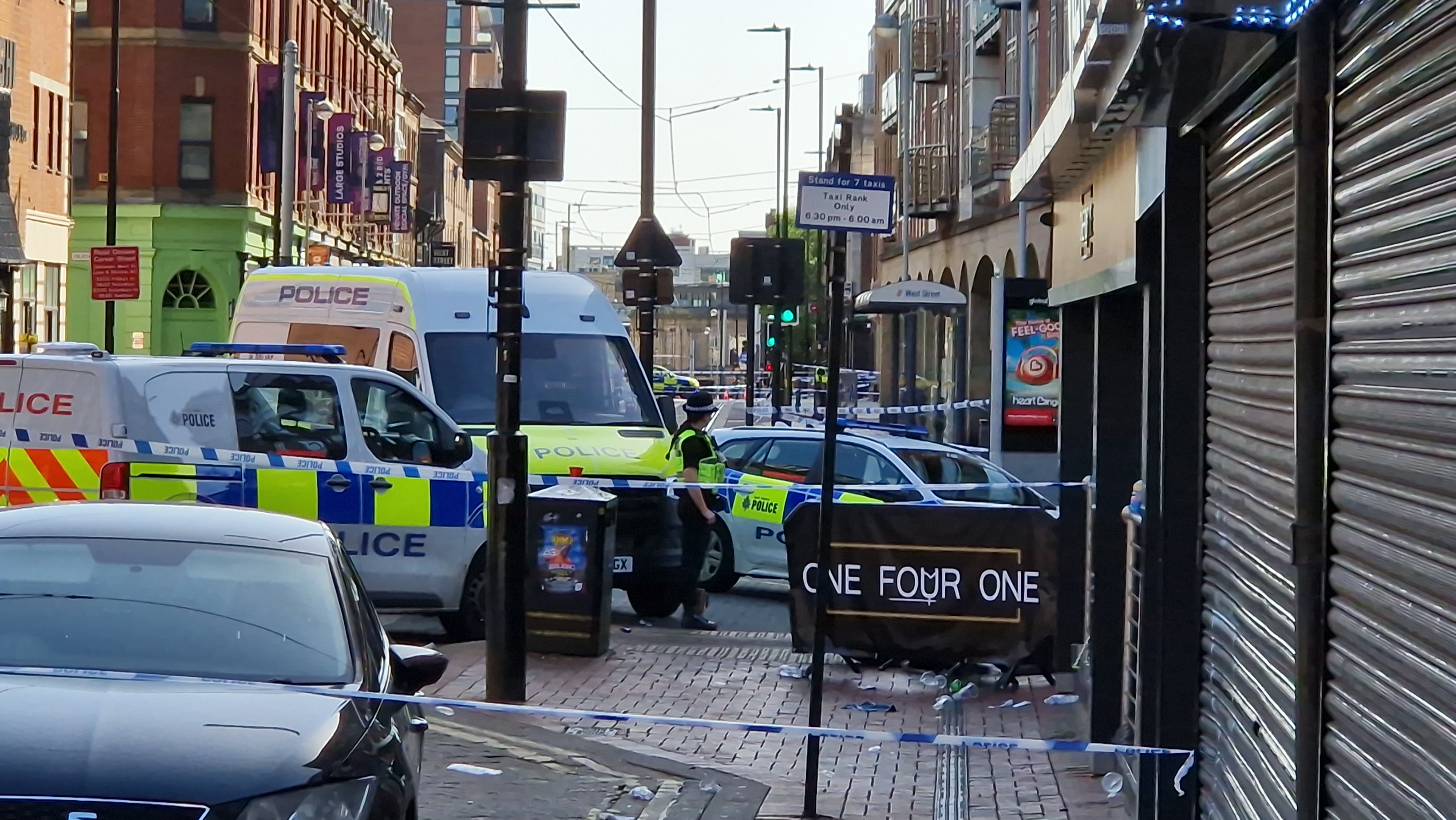 Three arrested after Bank Holiday weekend 'shooting' in Sheffield city ...