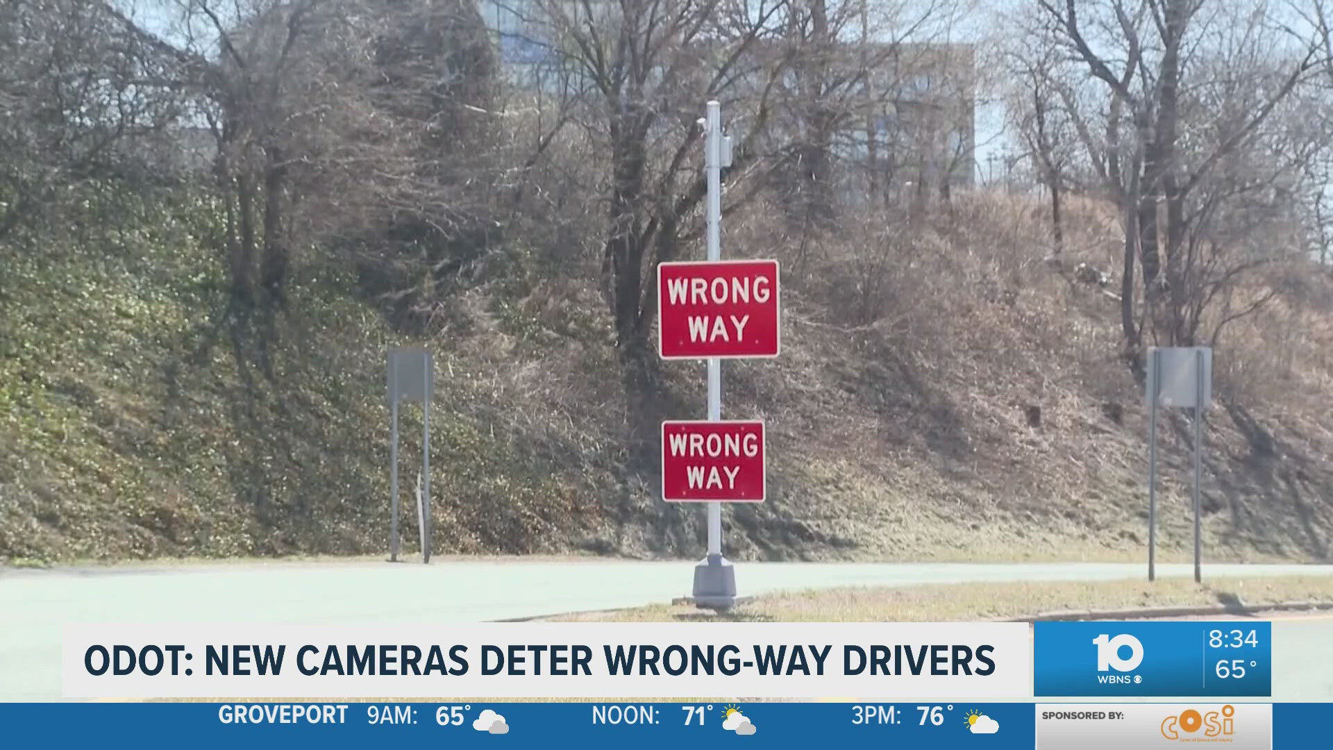 More wrong-way driver cameras go live across central Ohio entrance and ...