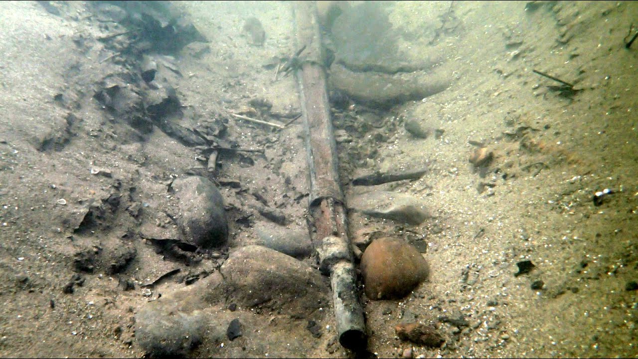He thought it was just a musket barrel - then the whole Civil War rifle ...