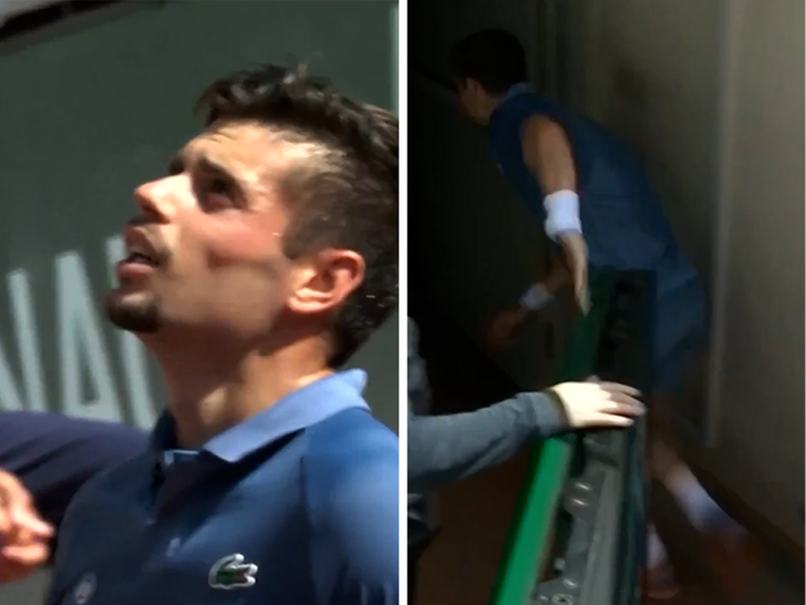 French Tennis Star Arthur Gea Has Bathroom Emergency During Match