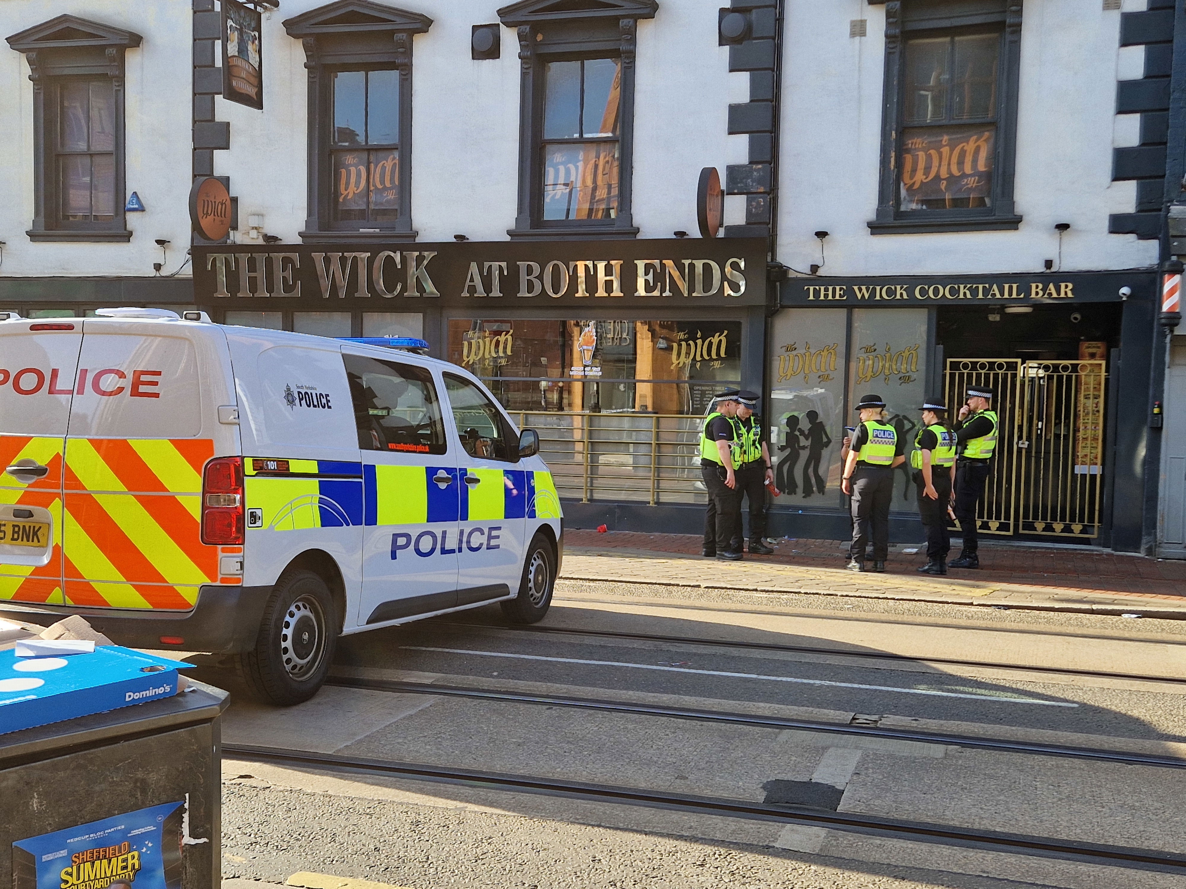 West Street Sheffield: 11 pictures show investigation scene after early hours 'shooting'