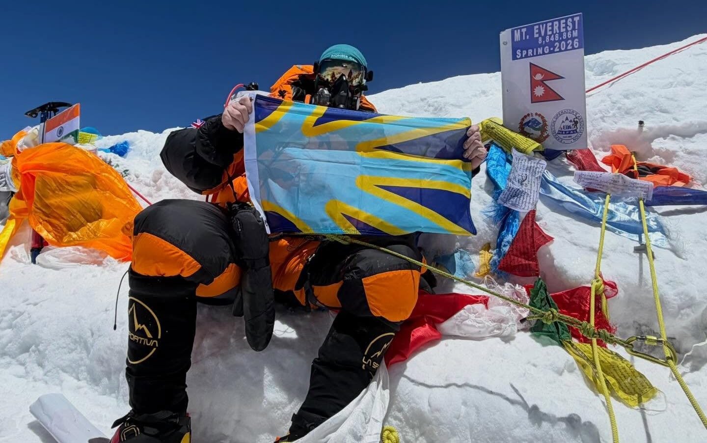 Deaf BBC presenter stranded for hours in Everest 'death zone'