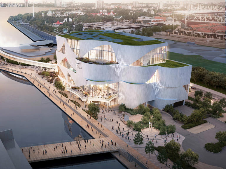 Province breaks ground on new science centre on Toronto waterfront