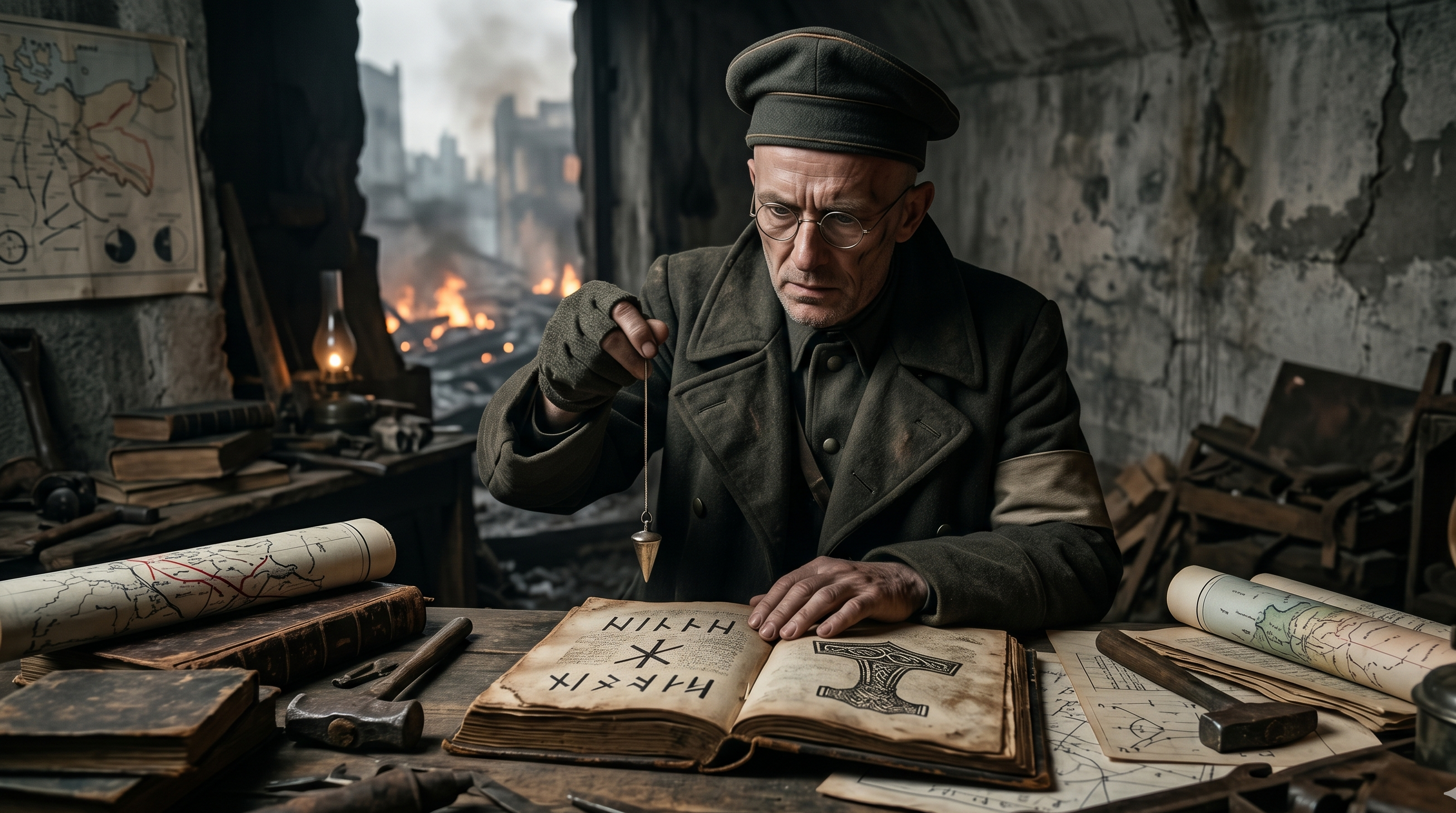 Hitler’s Reich was dying and Himmler still chased Thor’s hammer