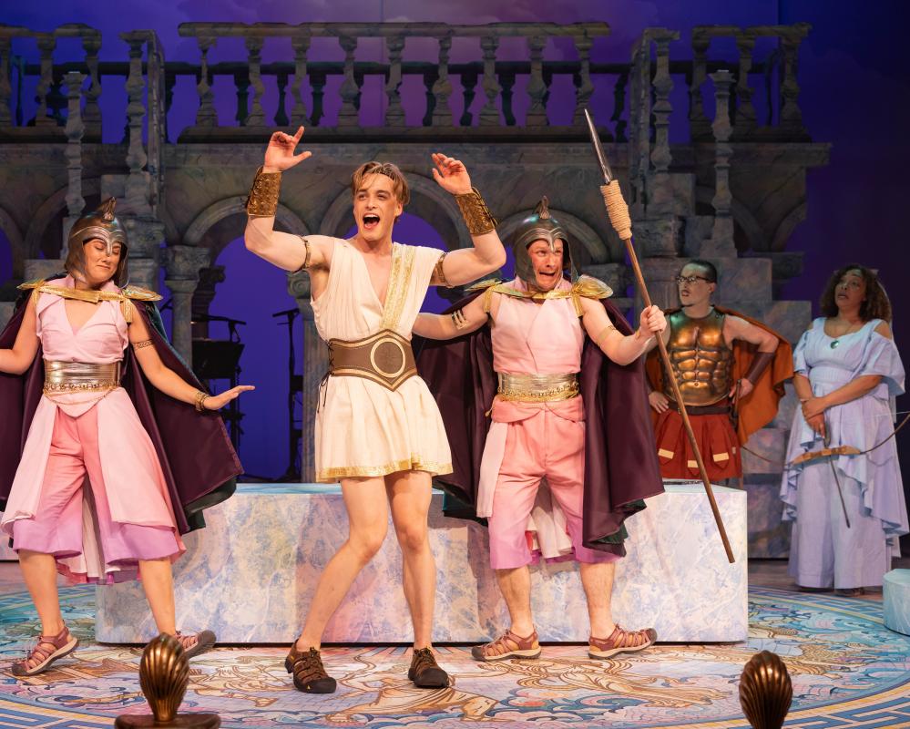 Thespians review – world's first actor gets comic kudos from Mischief's merrymakers
