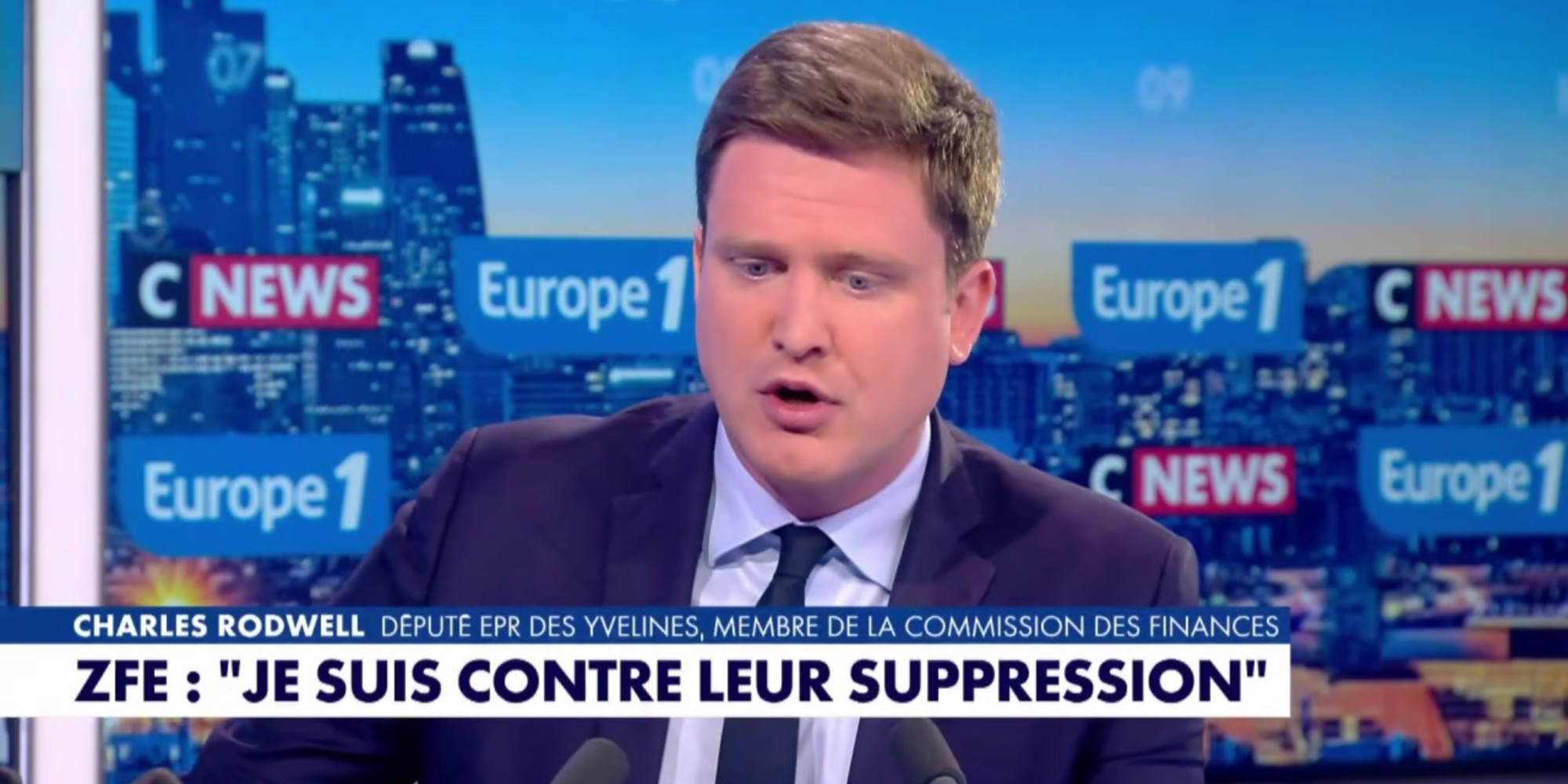 «Je suis contre la suppression des zones à faibles émissions», affirme ...